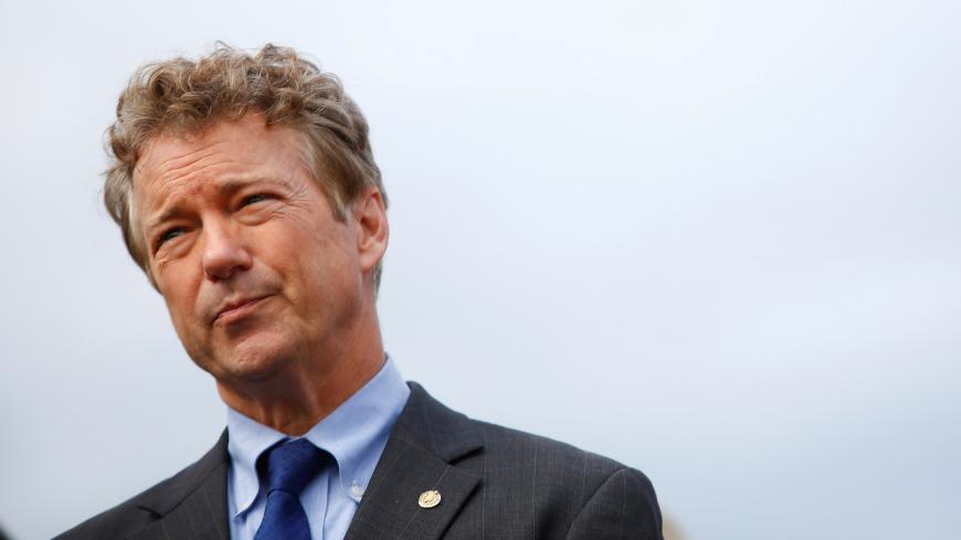 U.S. Senator Rand Paul (R-KY) and other members of the House Freedom Caucus hold a news conference on Capitol Hill in Washington, U.S. March 7, 2017. REUTERS/Eric Thayer - RC1E23A66180