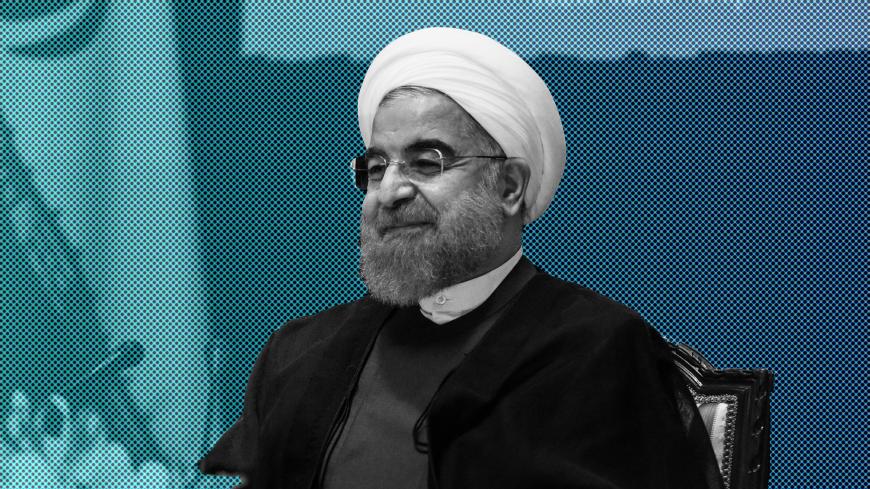 Iran's President Hassan Rouhani delivers remarks at a news conference during the United Nations General Assembly in New York City, U.S. September 20, 2017. REUTERS/Stephanie Keith - RC16C2DAA980