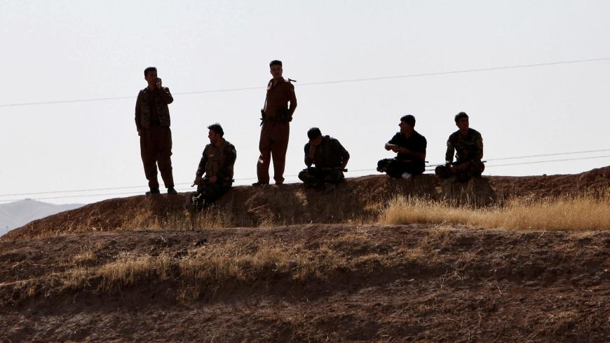 Kurdish Peshmarga forces are seen near Altun Kupri, between Kirkuk and Erbil, Iraq October 20, 2017. REUTERS/Azad Lashkari     TPX IMAGES OF THE DAY - RC18B4882C00