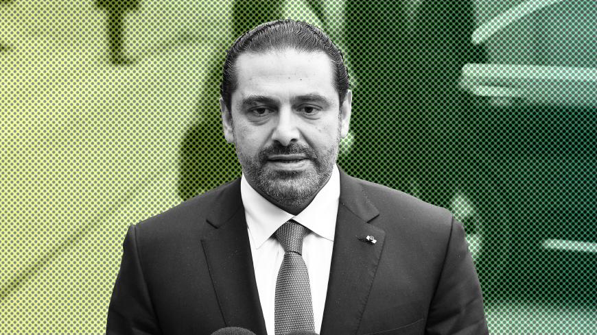 PARIS, FRANCE - NOVEMBER 18:  Lebanese Prime Minister Saad Hariri addresses the press as he leaves the Elysee Palace after a meeting with French President Emmanuel Macron on November 18, 2017 in Paris, France. Saad Hariri announced on 04 November his resignation, he remained since then in the Saudi capital before accepting French President Emmanuel Macron invitation to the Elysee Palace.  (Photo by Aurelien Meunier/Getty Images)