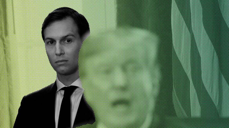White House senior adviser Jared Kushner sits behind U.S. President Donald Trump during a cabinet meeting at the White House in Washington, U.S., November 1, 2017. REUTERS/Kevin Lamarque - RC1D4FEC9240