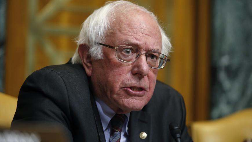 U.S. Senator Bernie Sanders (I-VT) speaks during the Senate Budget Committee markup of the FY2018 Budget reconciliation legislation on Capitol Hill in Washington, U.S., November 28, 2017.   REUTERS/Joshua Roberts - HP1EDBS1M6A2D