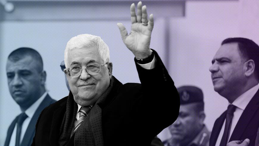 Palestinian President Mahmoud Abbas waves during a ceremony marking the 14th anniversary of the death of late Palestinian leader Yasser Arafat in Ramallah, in the occupied West Bank November 11, 2018. REUTERS/Mohamad Torokman - RC1A3F5BBDB0