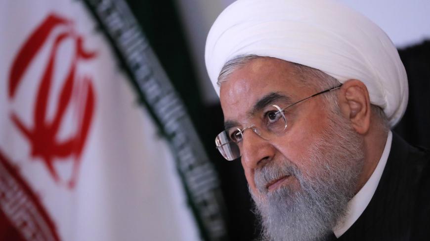 Iran's President Hassan Rouhani listens during a news conference on the sidelines of the 73rd session of the United Nations General Assembly at U.N. headquarters in New York, U.S., September 26, 2018. REUTERS/Brendan Mcdermid - HP1EE9Q1DLYG4