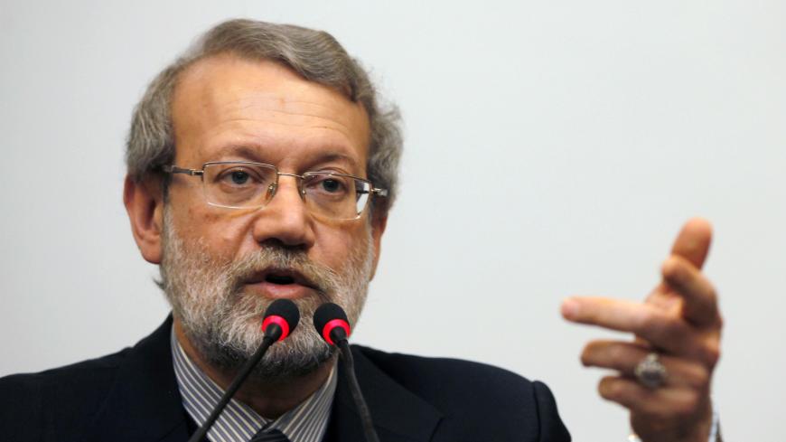 Iran's parliament speaker Ali Larijani holds a news conference in Istanbul January 22, 2015.  REUTERS/Osman Orsal (TURKEY - Tags: POLITICS HEADSHOT) - GM1EB1M1R1N01