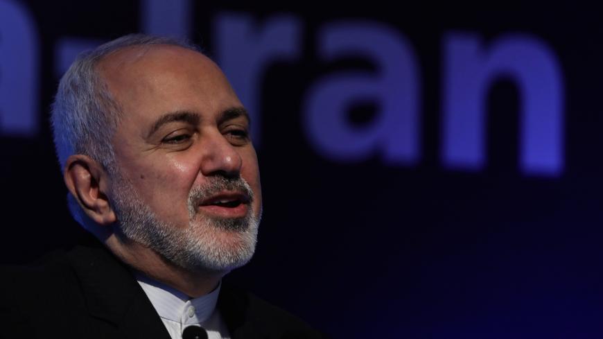 Iran's Foreign Minister Mohammad Javad Zarif attends India-Iran business forum in New Delhi, India, January 8, 2019. REUTERS/Anushree Fadnavis - RC11CD45DD00