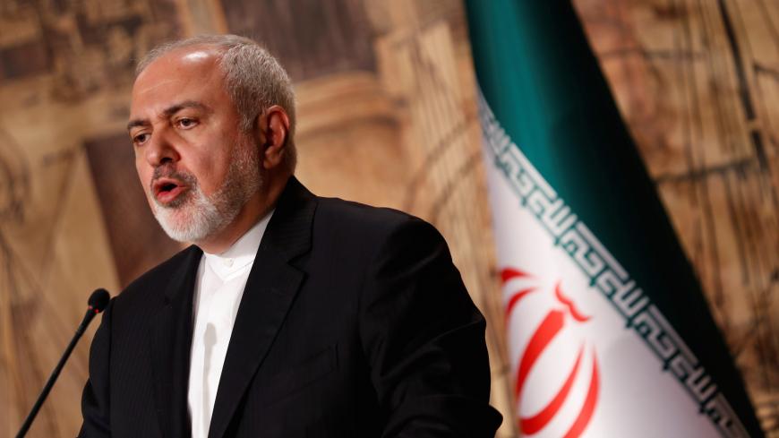 Iran's Foreign Minister Javad Zarif speaks during a news conference in Istanbul, Turkey October 30, 2018. REUTERS/Murad Sezer - RC1E77CBE2E0