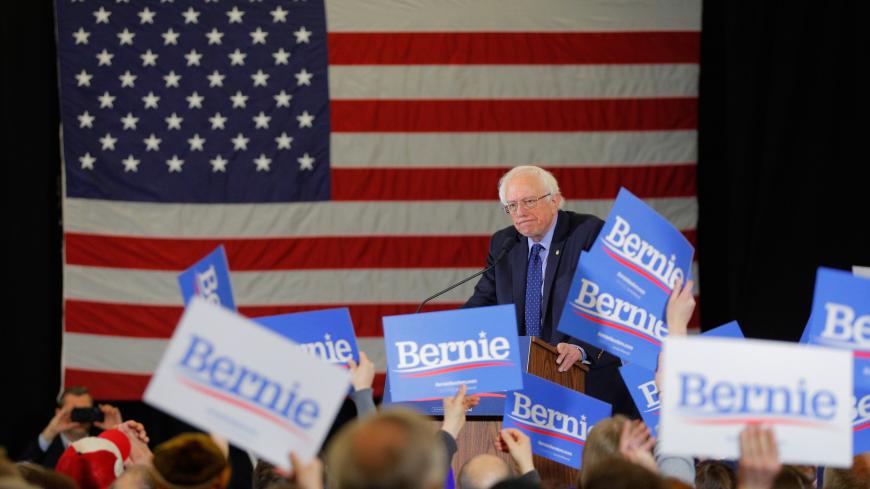 Democratic 2020 U.S. presidential candidate and U.S. Senator Bernie Sanders (I-VT) speaks at a campaign rally in Concord, New Hampshire, U.S., March 10, 2019.   REUTERS/Brian Snyder - RC17BE4EE740