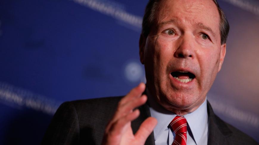 Senator Tom Udall (D-NM) speaks at a press conference on the need for increased government transparency at the Capitol in Washington, D.C., U.S. March 15, 2017.  REUTERS/Aaron P. Bernstein - RC1503C6AFF0
