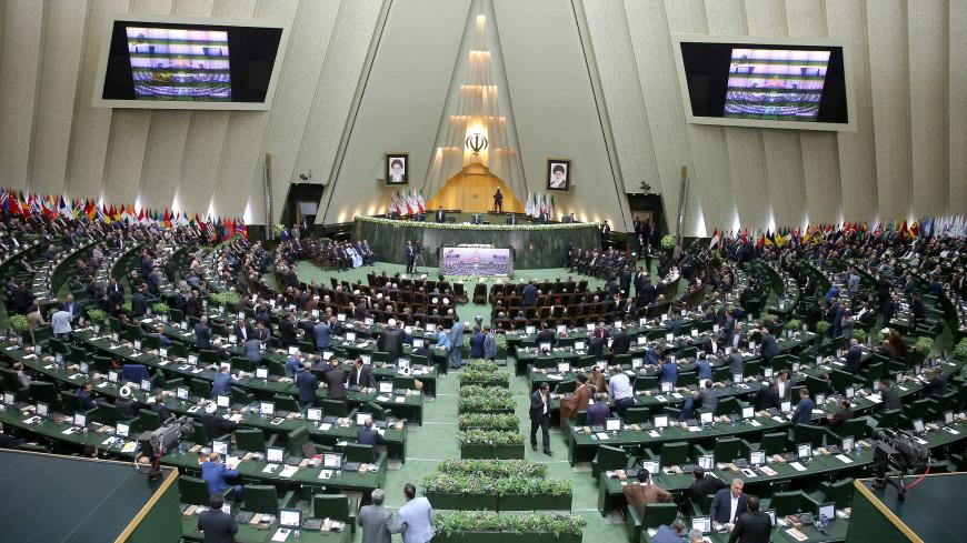 A view shows the swearing-in ceremony for Iranian president Hassan Rouhani for a further term, at the parliament in Tehran, Iran, August 5, 2017. Nazanin Tabatabaee Yazdi/TIMA via REUTERS ATTENTION EDITORS - THIS IMAGE WAS PROVIDED BY A THIRD PARTY. - RC18FF0579A0