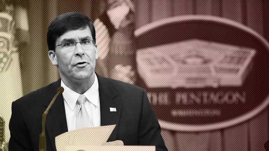 ARLINGTON, VA - JULY 13:  U.S. Army Secretary Mark Esper announces that Austin, Texas, will be the new headquarters for the Army Futures Command during a news conference at the Pentagon July 13, 2018 in Arlington, Virginia. The Army is undergoing its biggest reorganization in 45 years with the creation of the Army Futures Command, which is tasked with modernizing the fighting force.  (Photo by Chip Somodevilla/Getty Images)