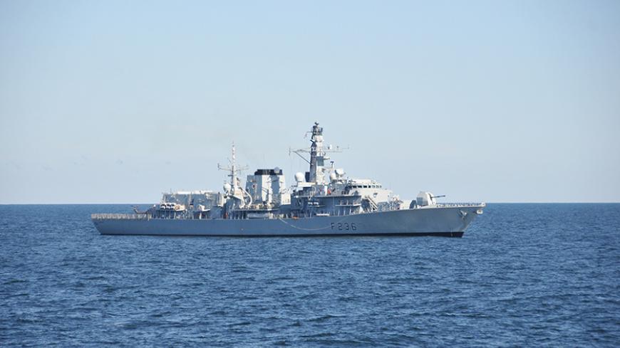 Royal Navy vessel HMS Montrose at sea during Baltic Operations in this photo taken June 15, 2014. Mass Communication Specialist 1st Class Adam C. Stapleton/U.S. Navy/Handout via REUTERS   ATTENTION EDITORS - THIS IMAGE HAS BEEN SUPPLIED BY A THIRD PARTY. - RC1E7A174850