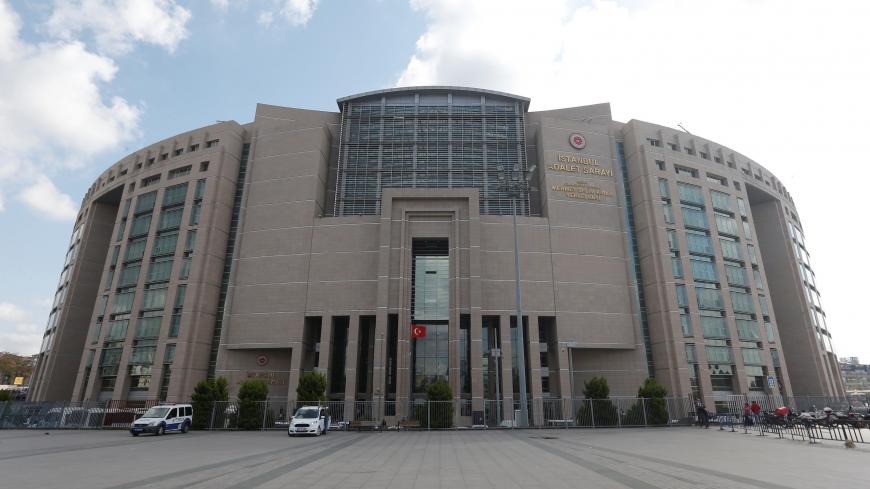 The Justice Palace, the Caglayan courthouse, is pictured in Istanbul, Turkey October 16, 2018. REUTERS/Kemal Aslan - RC1E35E49D50