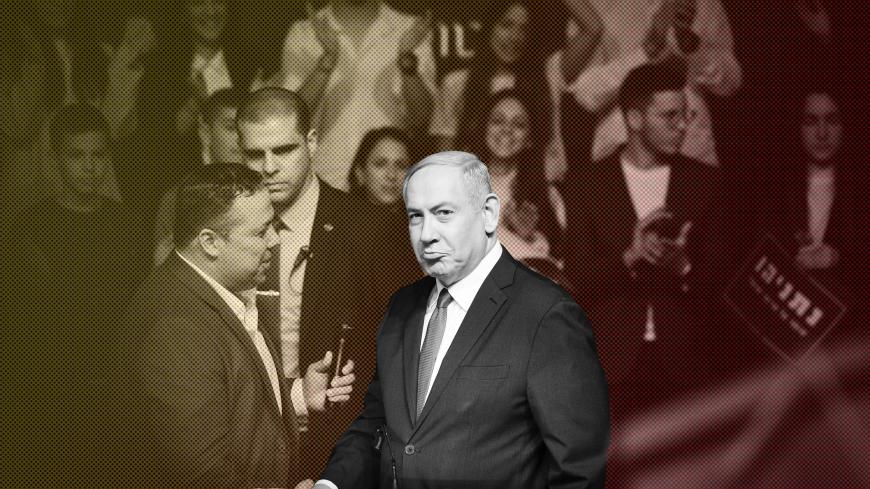Israeli Prime Minister Benjamin Netanyahu at a Likud party rally in Ramat Gan, ahead of the upcoming election.
Israelis head to the polls for the third election in less than a year on March 2nd.
On Saturday, February 29, 2020, in Ramat Gan, Tel Aviv, Israel. (Photo by Artur Widak/NurPhoto via Getty Images)