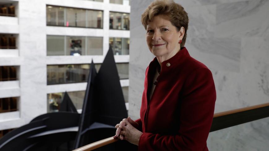 U.S. Senator Jean Shaheen (D-NH) poses on Capitol Hill in Washington, U.S., December 21, 2017. Picture taken December 21, 2017.  REUTERS/Yuri Gripas - RC12C821A3E0