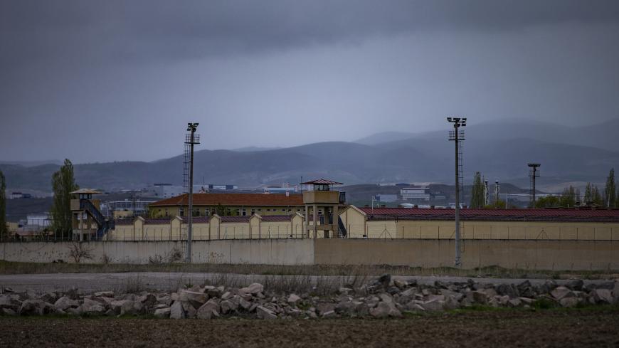ANKARA, TURKEY - APRIL 22: A view of Sincan Penal Institutions Campus on April 22, 2020 in Ankara, Turkey. Guardians and institution employees wearing masks and gloves and following the social distance rules, are working for 15 days at the prison. After being subjected to the isolation process, officers are working before going to their homes without seeing their families for about a month. As well as throughout the country, also in capital Ankara, guardians and institution employees stay in places of publi