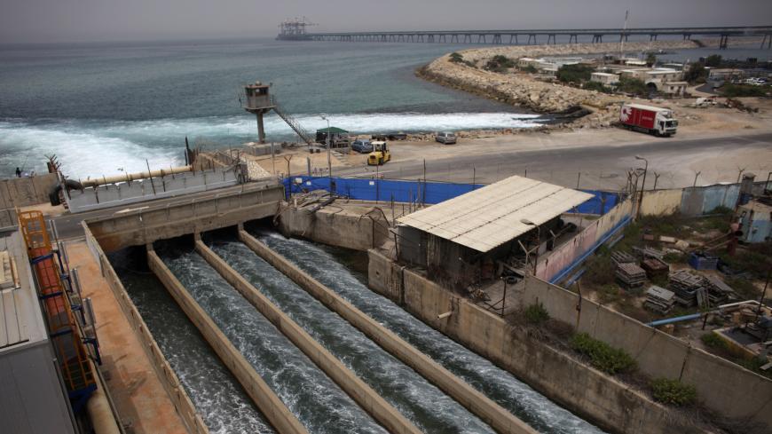 Brine water flows into the Mediterranean Sea after passing through a desalination plant in the coastal city of Hadera May 16, 2010. An Israeli consortium unveiled the world's largest reverse osmosis desalination plant on Sunday in Hadera, hoping to help alleviate the arid country's water shortage.   REUTERS/Nir Elias (ISRAEL - Tags: ENVIRONMENT POLITICS BUSINESS) - GM1E65G1TIX01