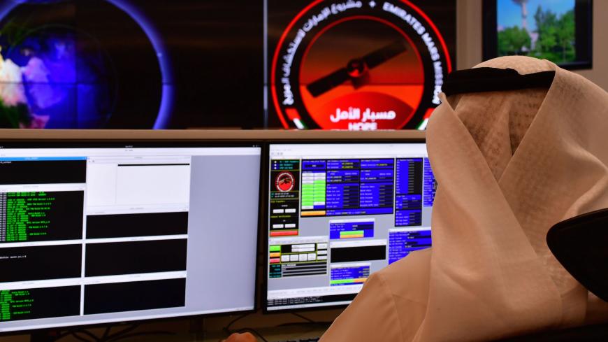An employee works at the control room of the Mars Mission at the Mohammed Bin Rashid Space Centre (MBRSC), in the Gulf emirate of Dubai. - The oil-rich United Arab Emirates has built a nuclear power programme and sent a man to space, and now plans to join another elite club by sending a probe to Mars.
Only the United States, India, the former Soviet Union, and the European Space Agency have successfully sent missions to orbit the Red Planet, while China is preparing to launch its first Mars rover later this