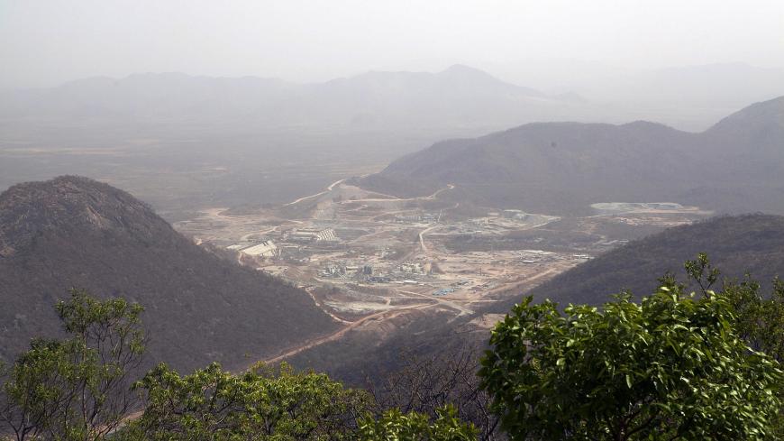 A photo taken on March 31, 2015 shows the Grand Renaissance Dam under construction near the Sudanese-Ethiopia border. Ethiopia began diverting the Blue Nile in May 2013 to build the 6,000 megawatt dam, which will be Africa's largest when completed in 2017. The leaders of Egypt and Ethiopia promised on March 24 to boost cooperation on the Nile river and turn a page on a long-running row over Addis Ababa's controversial dam project. Egypt, heavily reliant for millennia on the Nile for agriculture and drinking