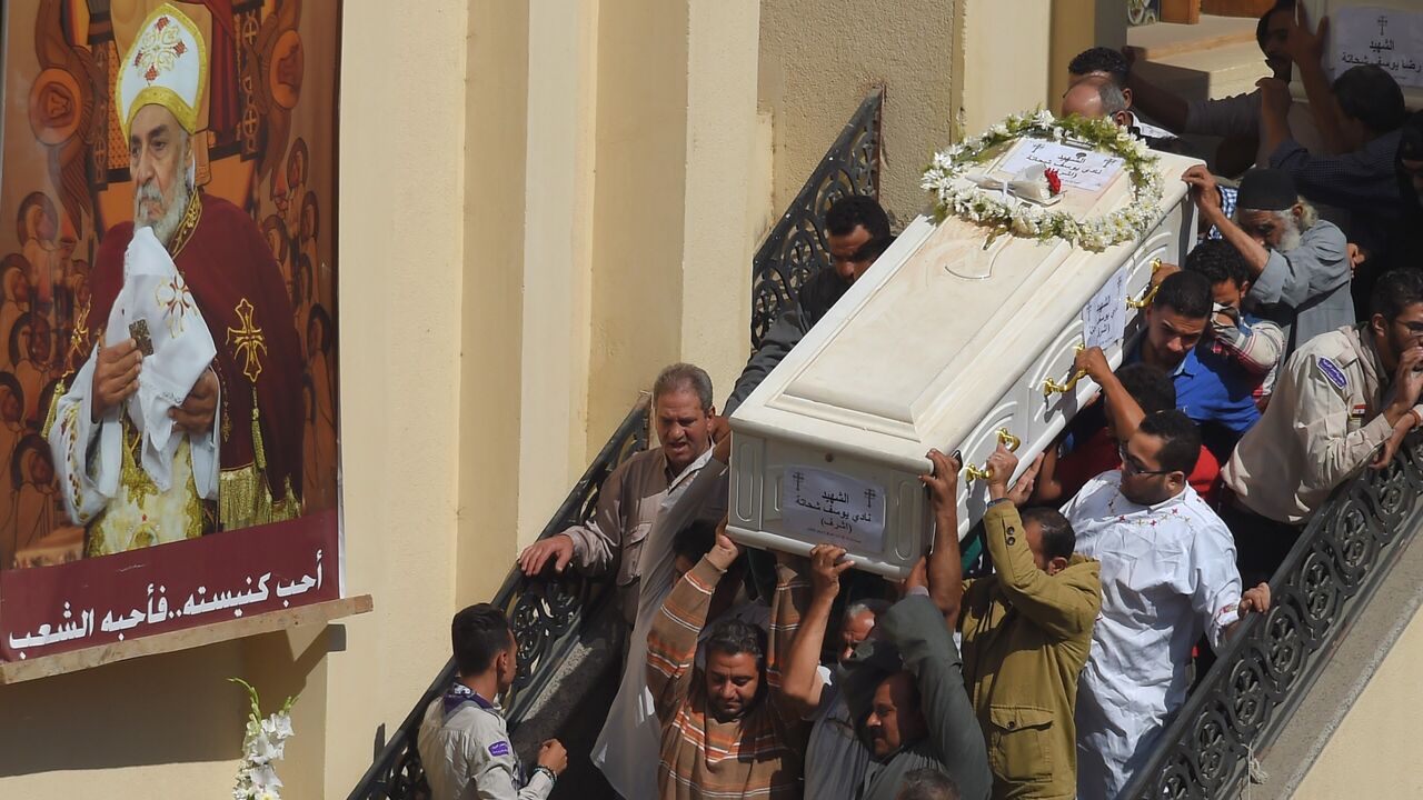 2018 Coptic Christian funeral