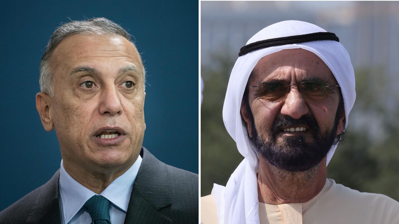 Kadhimi and Maktoum