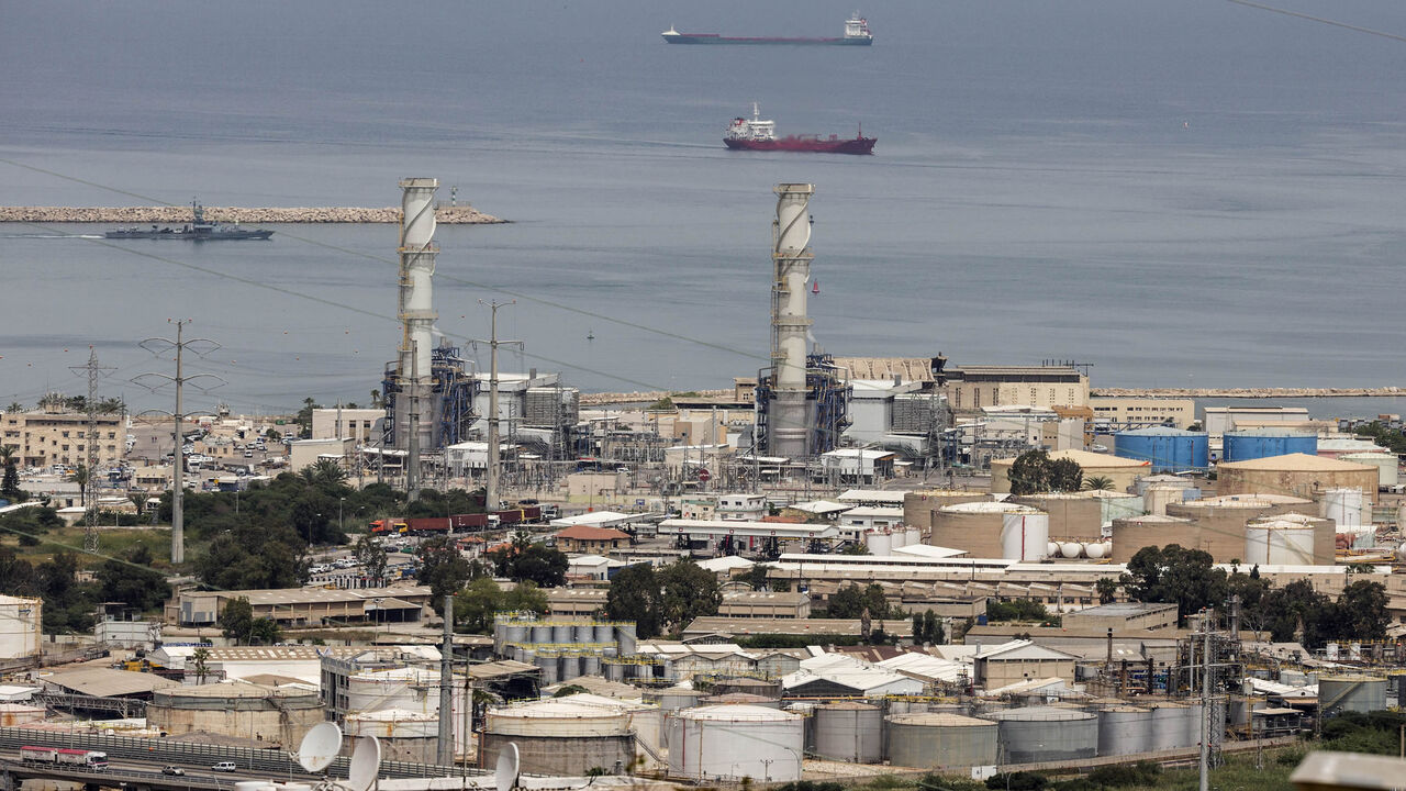 A general view shows a power plant in Haifa, Israel, April 20, 2015.