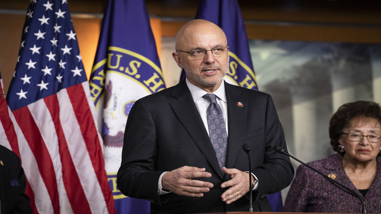 Rep. Ted Deutch (D-FL) speaks about his experiences during a trip to Israel and Auschwitz-Birkenau as part of a bipartisan delegation from the House of Representatives, Washington, Jan. 28, 2020.