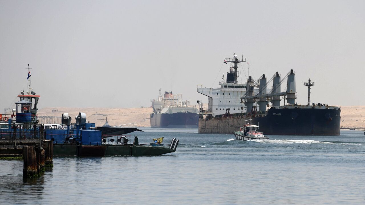 Suez Canal ships