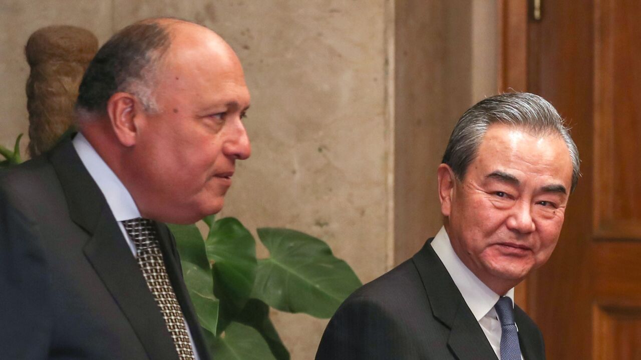 Sameh Shoukry and Wang Yi