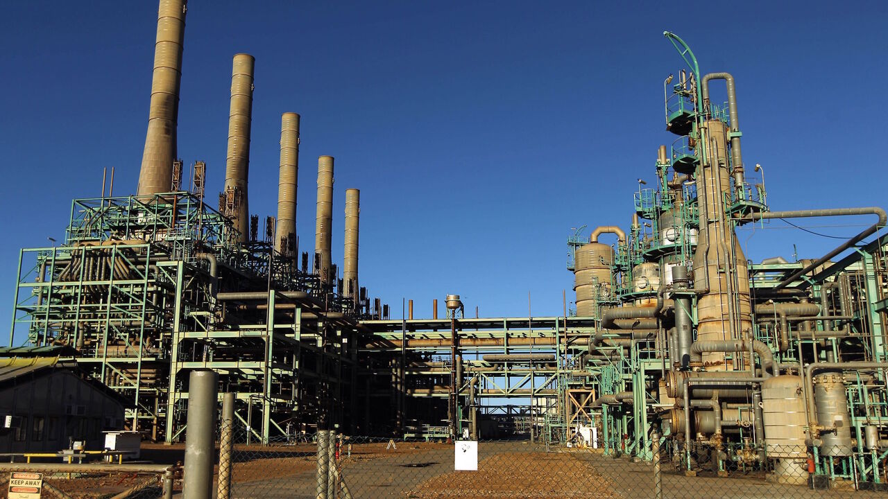 A general view shows an oil refinery in Libya's northern town of Ras Lanuf on Jan. 11, 2017. 