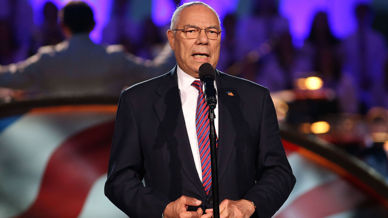 Former Gen. Colin Powell (Ret.) onstage at A Capitol Fourth concert at the U.S. Capitol, West Lawn, on July 4, 2016 in Washington, DC. 