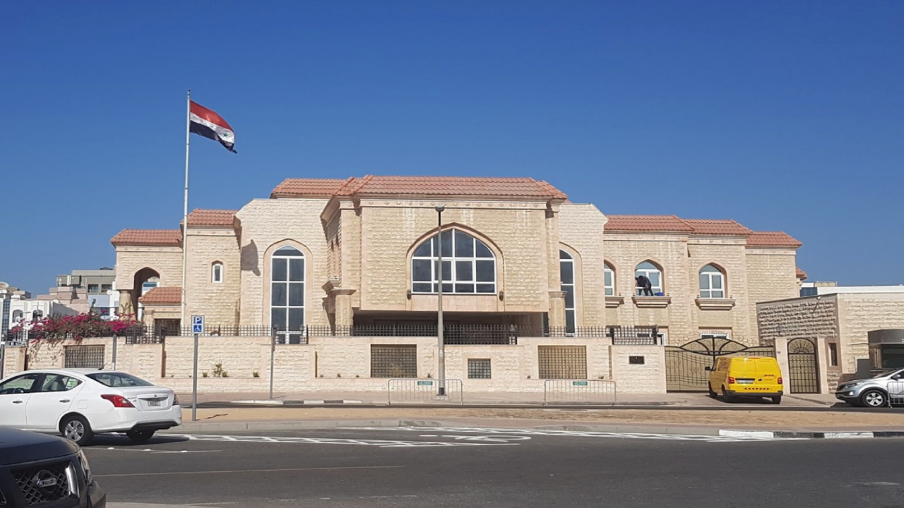 Consulate General of the Syrian Arab Republic, Dubai, United Arab Emirates.