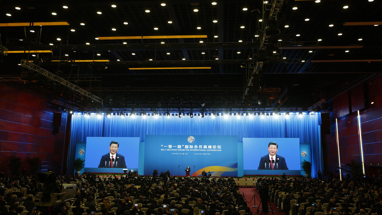 Chinese Chinese President Xi Jinping attends the opening ceremony of the Belt and Road Forum on May 14, 2017 in Beijing, China.