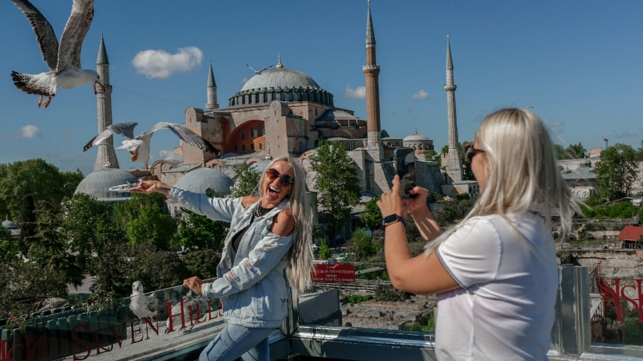 Around 4.5 million Russian and two million Ukrainian tourists descended on Turkey last year Around 4.5 million Russian and two million Ukrainian tourists descended on Turkey last year