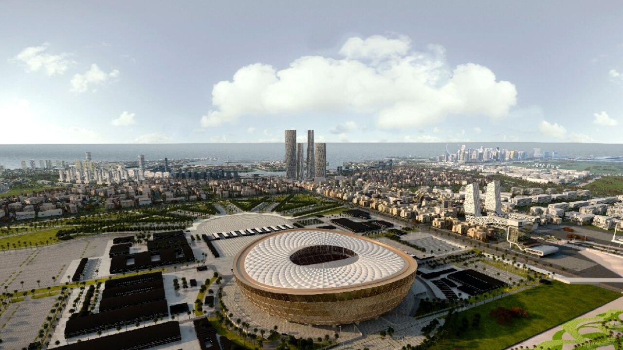 The Lusail Iconic Stadium, which will host this year's World Cup final, is situated in a new planned city just to the north of Doha