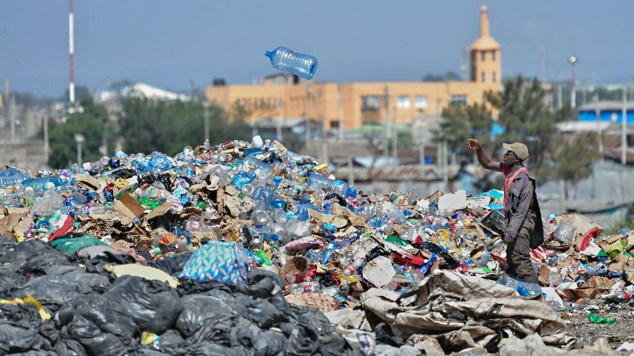 The rate of plastic production has grown faster than any other material and is expected to double within two decades, the UN says