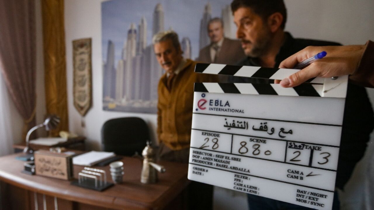 'Suspension' has become 'the first social drama made entirely by Syrians to air on a Saudi-owned TV channel since 2011', its director said, due to the political rifts linked to the kingdom's diplomatic standoff with the Damascus government 'Suspension' has become 'the first social drama made entirely by Syrians to air on a Saudi-owned TV channel since 2011', its director said, due to the political rifts linked to the kingdom's diplomatic standoff with the Damascus government