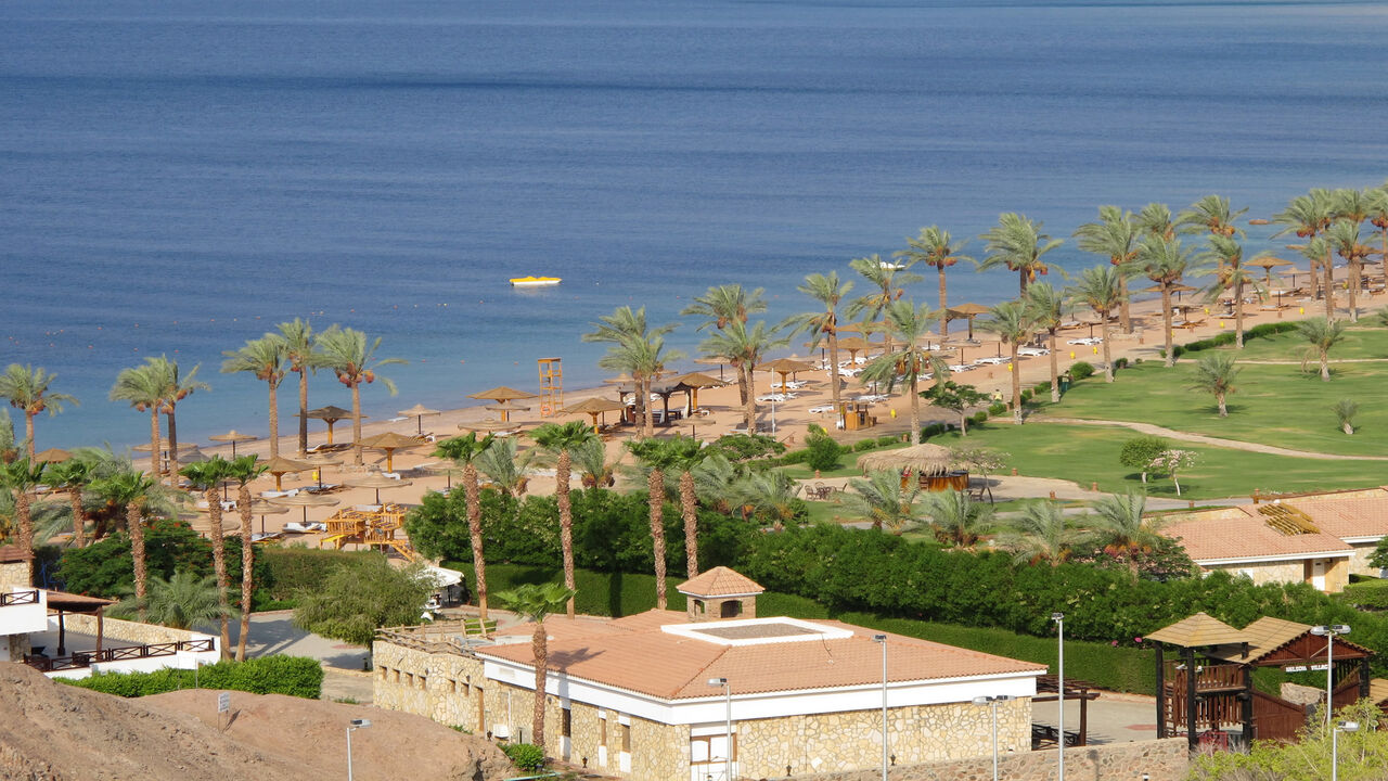 The Hilton Taba Resort is seen on the east coast of the Sinai Peninsula, Egypt, July 10, 2013.