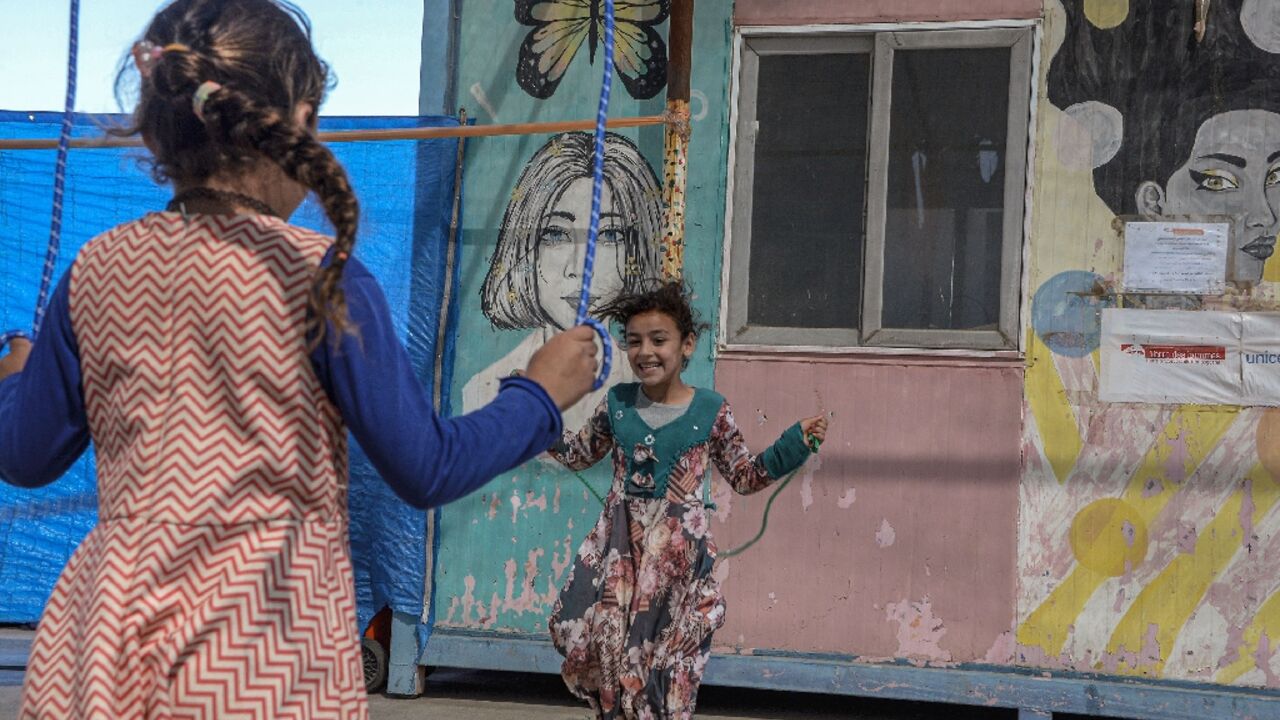 The Jadaa rehabilitation camp near the northern Iraqi city of Mosul has become the transitional home for Iraqis returning from Syria