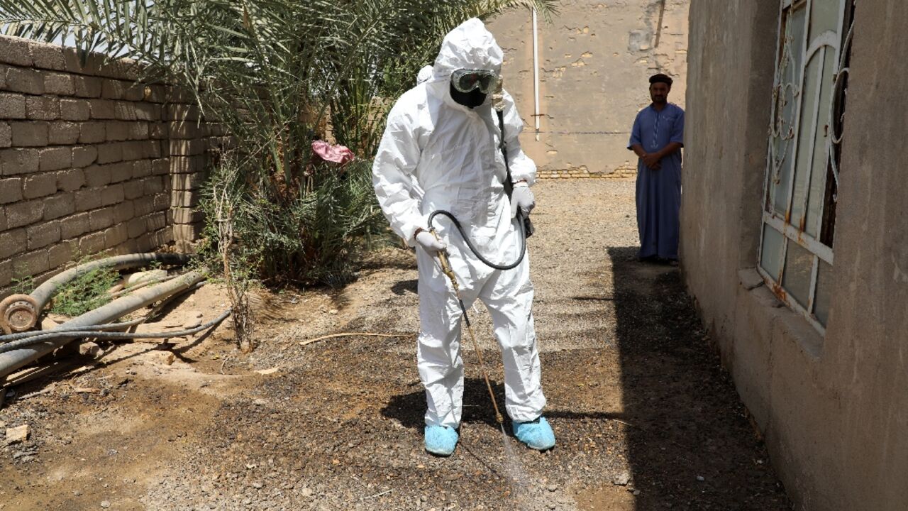 Health workers in protective gear have become a common sight in the Iraqi countryside as Crimean-Congo haemorrhagic fever spreads