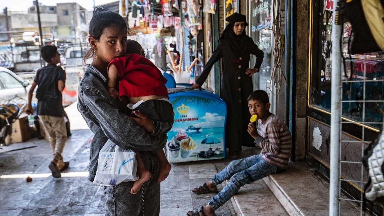 Syrians living in Manbij fear they will have to flee if Turkey launches a threatened assault on the town Syrians living in Manbij fear they will have to flee if Turkey launches a threatened assault on the town