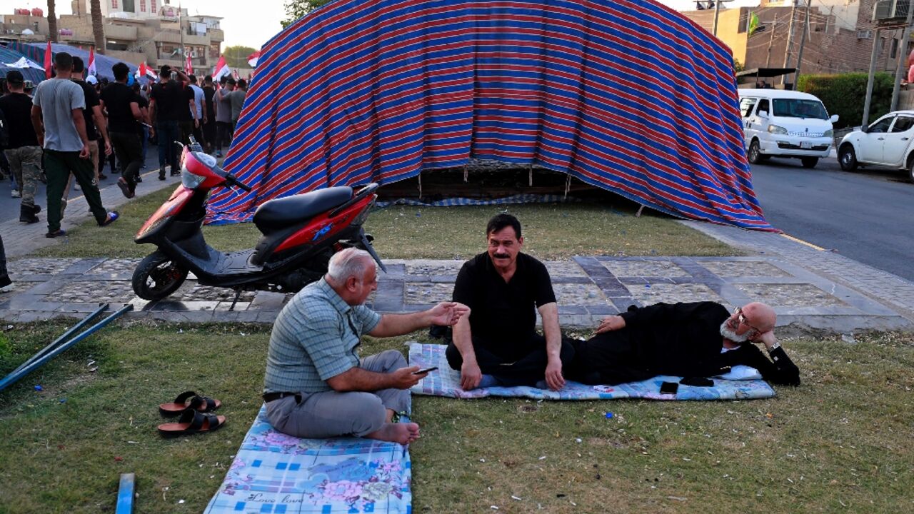 Supporters of the Coordination Framework alliance say they will stay until their demands are met Supporters of the Coordination Framework alliance say they will stay until their demands are met