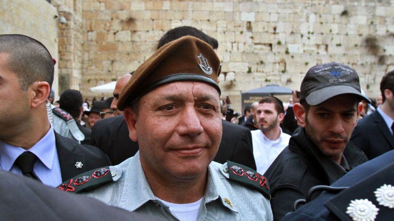 Israel's former army chief Gadi Eisenkot announced he is joining a new party headed by Defence Minister Benny Gantz Israel's former army chief Gadi Eisenkot announced he is joining a new party headed by Defence Minister Benny Gantz