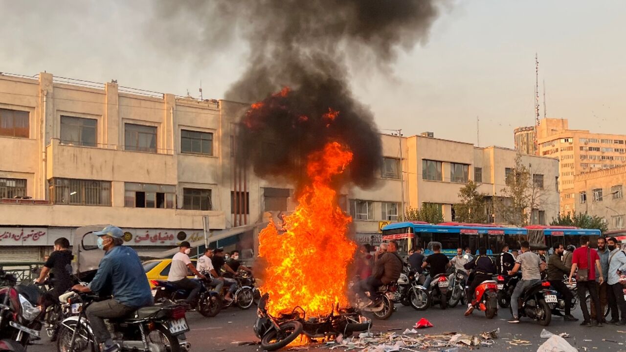 Videos posted on social media indicated that protests continued at various points in Tehran and other cities nationwide over the last days