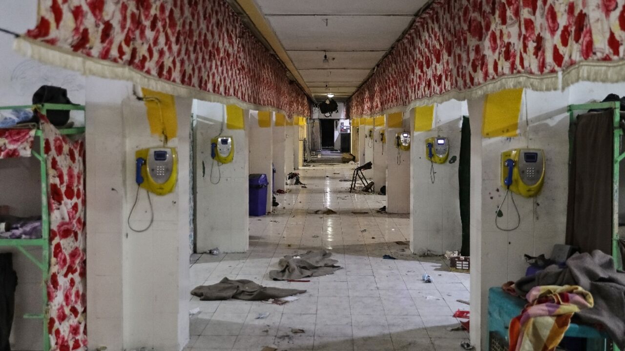 A picture obtained from the Iranian Mizan News Agency on October 16, 2022 shows debris following a fire in the notorious Evin prison, northwest of the Iranian capital Tehran A picture obtained from the Iranian Mizan News Agency on October 16, 2022 shows debris following a fire in the notorious Evin prison, northwest of the Iranian capital Tehran