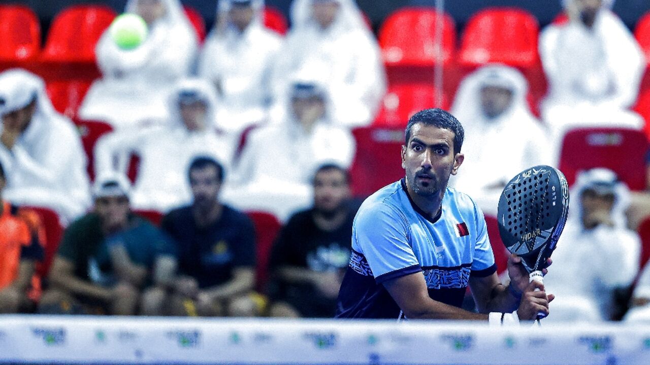 Mohammed Saadon Alkuwari has used his influence on social media to promote padel in Qatar