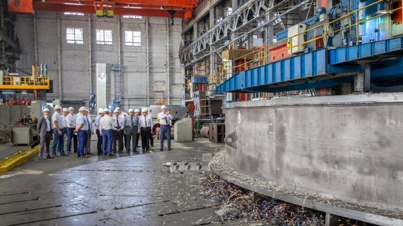 Russia begins production of equipment and components of Egypt’s El-Dabaa Nuclear Power Plant, Aug. 2, 2021.