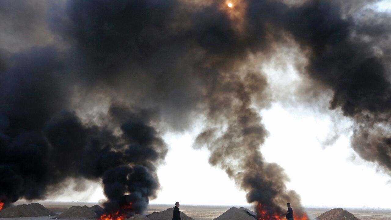 Iraq on Sunday burnt some six tons of illegal drugs including vast piles of cannabis, captagon and cocaine Iraq on Sunday burnt some six tons of illegal drugs including vast piles of cannabis, captagon and cocaine