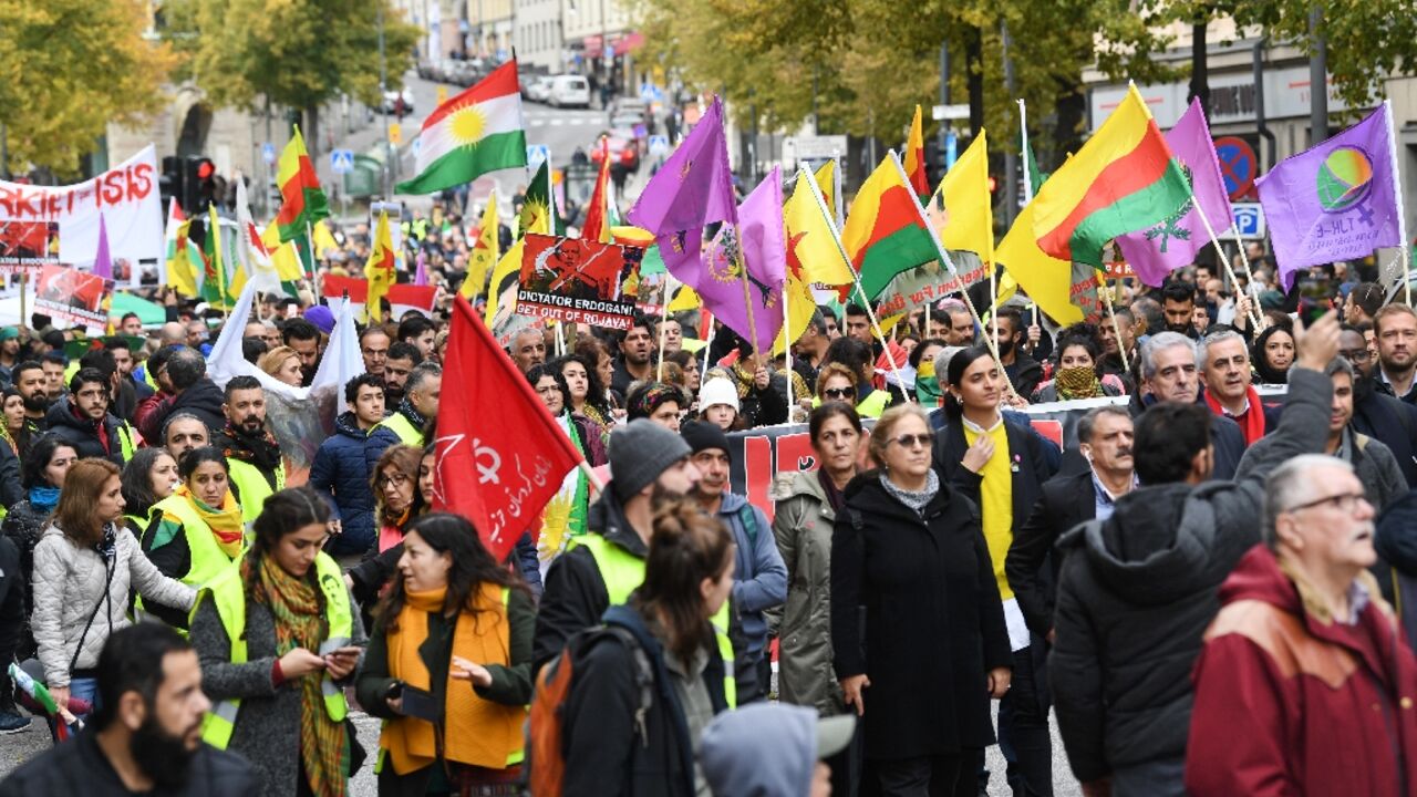 Kurdish-led anti-Turkish protests in Stockholm have further strained relations between the two countries Kurdish-led anti-Turkish protests in Stockholm have further strained relations between the two countries