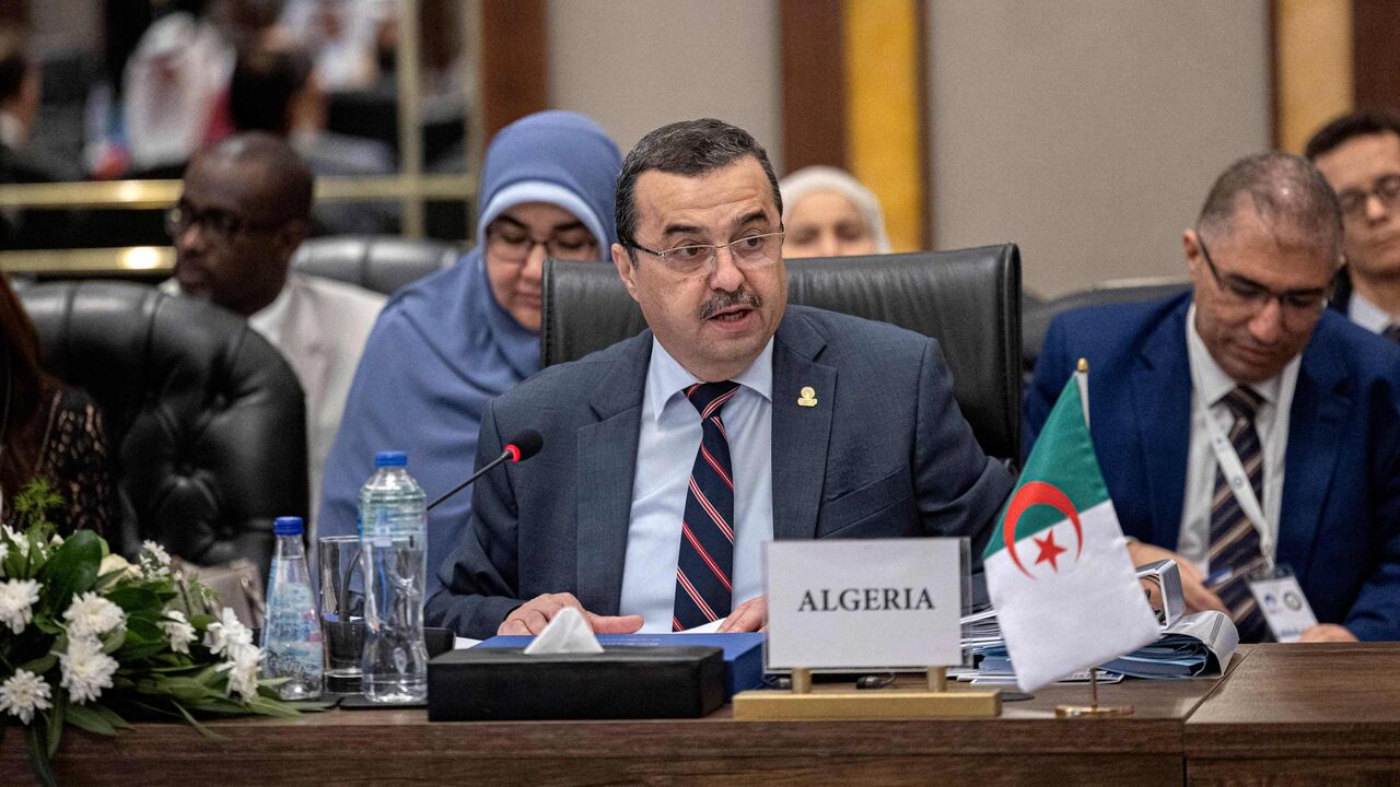 Algeria's Energy Minister Mohamed Arkab